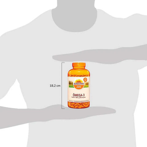 Ômega 3 (Sundown Naturals)  1000mg - 320 Unidades - Cápsula