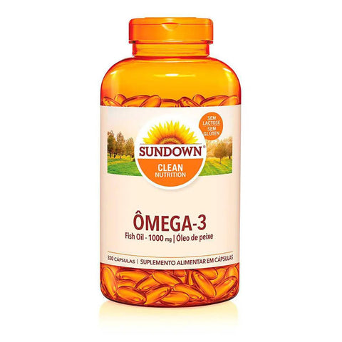 Ômega 3 (Sundown Naturals)  1000mg - 320 Unidades - Cápsula