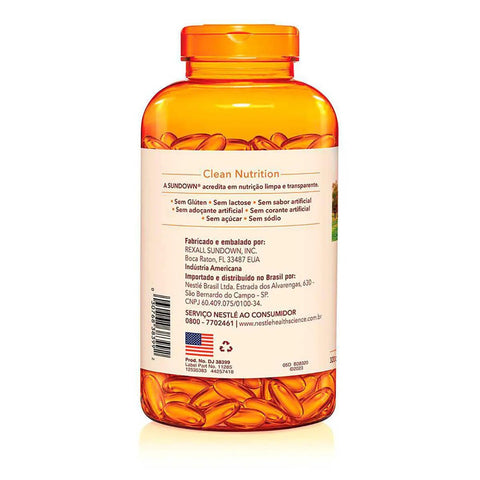 Ômega 3 (Sundown Naturals)  1000mg - 320 Unidades - Cápsula