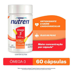 Ômega 3 1000mg Nutren - 60 Cápsulas
