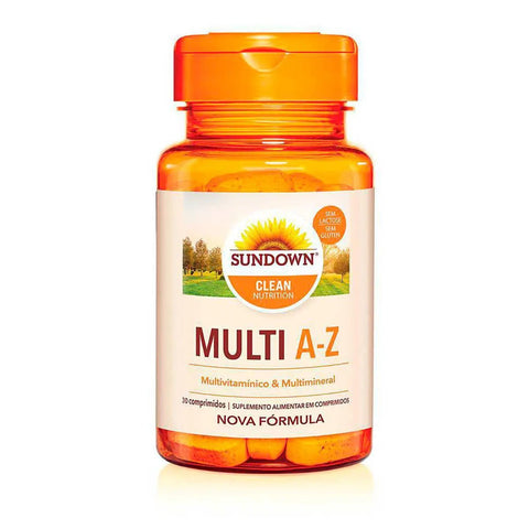 Polivitamínico Multi A-Z (Sundown Naturals)  30 Unidades - Comprimido