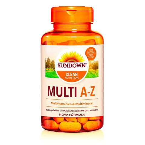 Polivitamínico Multi A-Z (Sundown Naturals)  60 Unidades - Cápsula