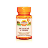 Vitamina E (Sundown Naturals)  1000UI - 30 Unidades - Cápsula