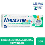 Creme Para Assaduras Nebacetin Baby Prevenção  30 g - Pomada