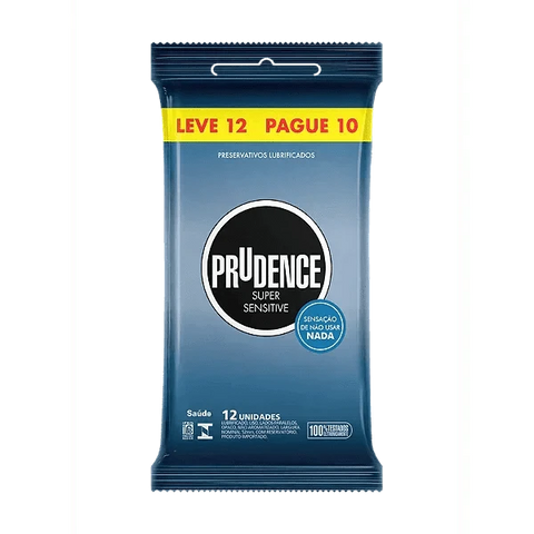 Preservativo Prudence Super Sensitive  10 + 2 unidades