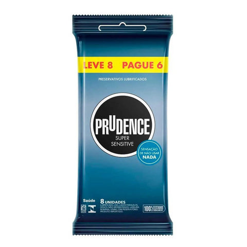Preservativo Prudence Super Sensitive  6 + 2 unidades