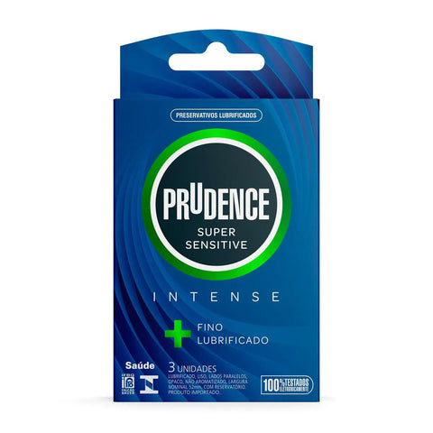 Preservativo Prudence Super Sensitive (Intense)  3 unidades