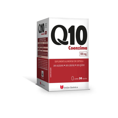 Coenzima Q10 (União Química)  100mg - 30 Unidades - Cápsula