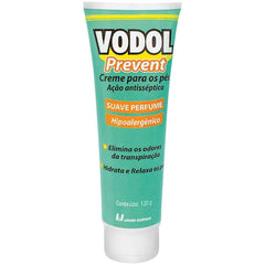 Creme Para Os Pés Vodol Prevent Suave Perfume, 120G