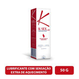 Gel Lubrificante Íntimo K-Sex Hot, 50G