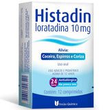Histadin  10mg - 12 Unidades - Comprimido