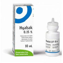 Hyabak  0.0015 - 10 mL - Solução