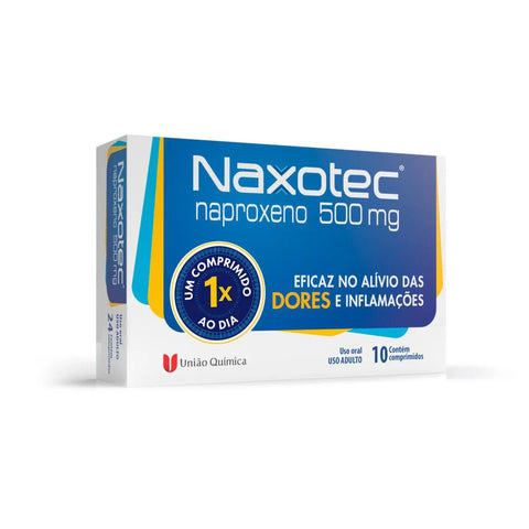 Naxotec  500mg - 10 Unidades - Comprimido
