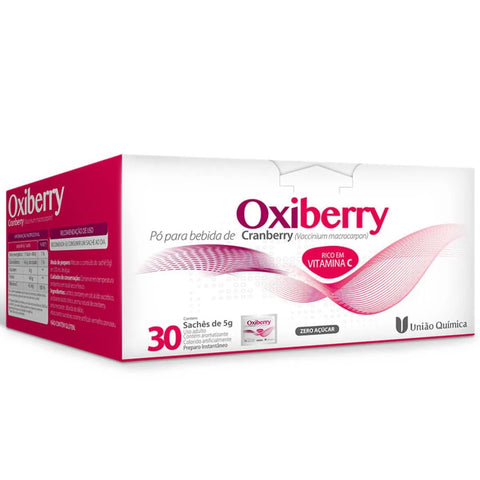 Oxiberry Cranberry (União Química)  30 Unidades - Sachê