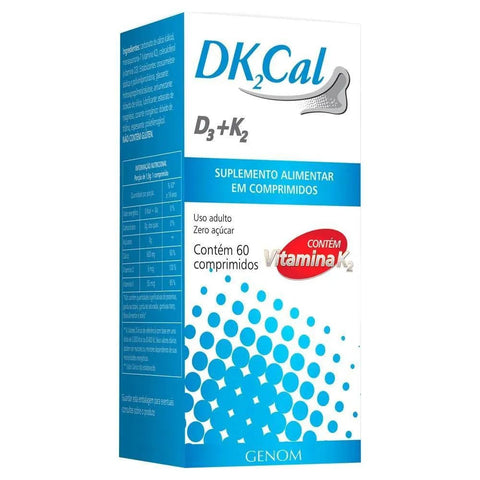 Polivitamínico Dk2-Cal  60 Unidades - Comprimido