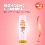 Condicionador Seda By Niina Secrets Colágeno e Vitamina C 325Ml