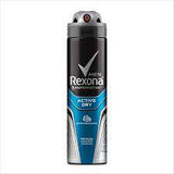 Desodorante Aerosol Rexona Men Active Dry 150 Ml