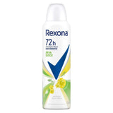 Desodorante Antitranspirante Aerosol Feminino Rexona Erva Doce 72 Horas 150Ml