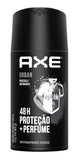 Desodorante Antitranspirante Axe Urban, Aerossol, 1 Unidade Com 152Ml