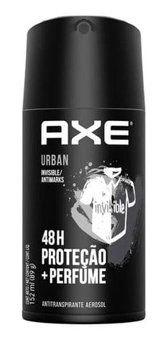 Desodorante Antitranspirante Axe Urban, Aerossol, 1 Unidade Com 152Ml
