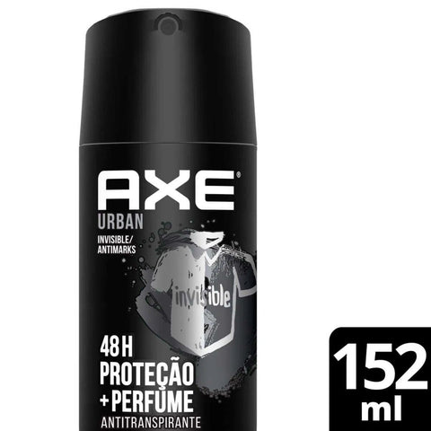 Desodorante Antitranspirante Axe Urban, Aerossol, 1 Unidade Com 152Ml