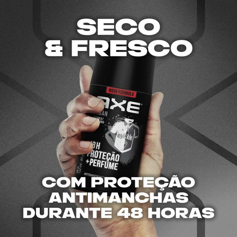 Desodorante Antitranspirante Axe Urban, Aerossol, 1 Unidade Com 152Ml