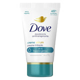 Desodorante Antitranspirante Creme Dove Creme Sérum Feminino 48h Vitamina e Hipoalergêncio 50g