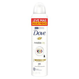 Desodorante Antitranspirante Feminino Dove Invisible Dry, 1 Unidade Com 250Ml, Leve Mais Pague Menos