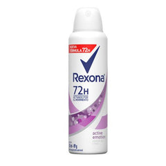 Desodorante Antitranspirante Feminino Rexona Motionsense Active Emotion, Aerossol, 1 Unidade Com 150Ml
