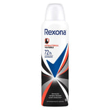 Desodorante Antitranspirante Feminino Rexona Motionsense Antibacterial + Invisible, Aerossol, 1 Unidade Com 150Ml