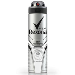 Desodorante Antitranspirante Masculino Rexona Men Sem Perfume, Aerossol, 1 Unidade Com 150Ml