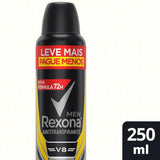 Desodorante Antitranspirante Masculino Rexona Men V8, Aerossol, 1 Unidade Com 250Ml