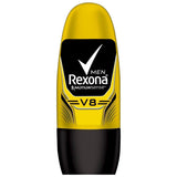 Desodorante Antitranspirante Masculino Rexona Men V8, Roll-On, 1 Unidade Com 50Ml