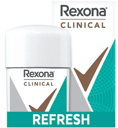 Desodorante Antitranspirante Rexona Clinical Refresh 96h 58g