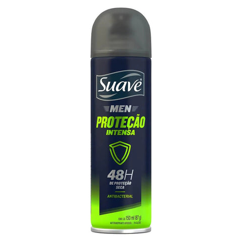 Desodorante Antitranspirante Suave Men Proteção Intensa, Aerossol Com 150Ml
