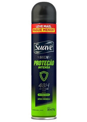 Desodorante Antitranspirante Suave Men Proteção Intensa, Antibacterial, Aerossol Com 200Ml