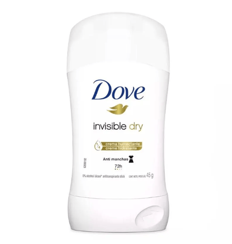 Desodorante Dove Barra Invisible Dry 45g