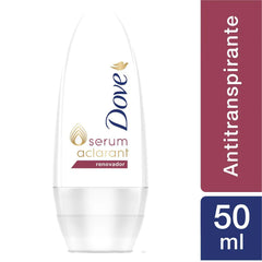 Desodorante Feminino Dove Serum Aclarant Renovador, Roll-On Com 50Ml