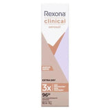 Desodorante Feminino Rexona Women Clinical Extra Dry, Aerossol, 1 Unidade Com 150Ml