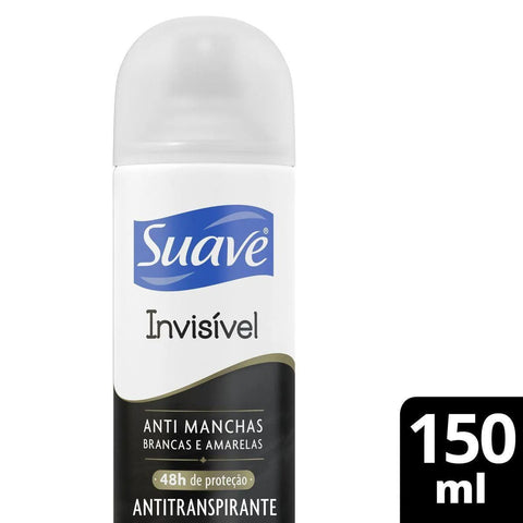 Desodorante Feminino Suave Invisible Anti Manchas Aerossol Com 150Ml