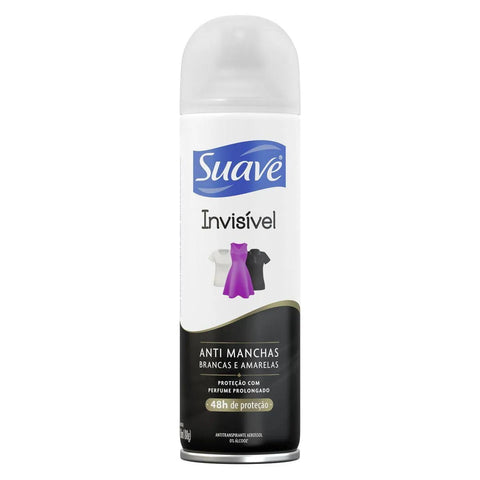 Desodorante Feminino Suave Invisible Anti Manchas Aerossol Com 150Ml