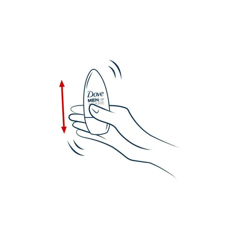 Desodorante Masculino Dove Men + Care Clean Comfort, Roll-On, 1 Unidade Com 50Ml