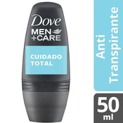 Desodorante Masculino Dove Men + Care Clean Comfort, Roll-On, 1 Unidade Com 50Ml