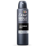 Desodorante Masculino Dove Men + Care Invisible Dry, Aerossol, 1 Unidade Com 150Ml