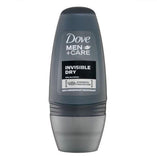 Desodorante Masculino Dove Men + Care Invisible Dry, Roll-On, 1 Unidade Com 50Ml