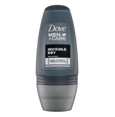 Desodorante Masculino Dove Men + Care Invisible Dry, Roll-On, 1 Unidade Com 50Ml