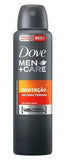 Desodorante Masculino Dove Men + Care Proteção Antibacteriana, Aerossol, 1 Unidade Com 150Ml