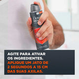 Desodorante Masculino Dove Men + Care Proteção Antibacteriana, Aerossol, 1 Unidade Com 150Ml