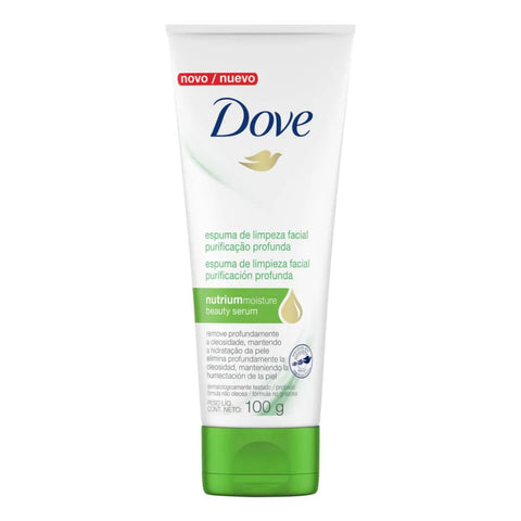 Espuma de Limpeza Facial Dove Purificação Profunda Com 100g