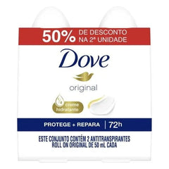Kit Desodorante Dove Rollon Orig 50ml 2 Unidades
